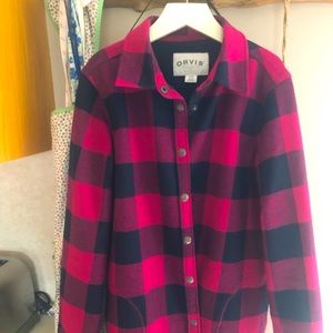 Orvis Fleece Lined Flannel Jacket